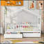 Lit en bois avec deux tiroirs-602569203