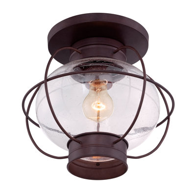 Plafonnier encastré 1 lumière l 11,5 po