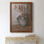 Berries and Cat Tails - Peinture sur toile encadrée-111676504-111676510