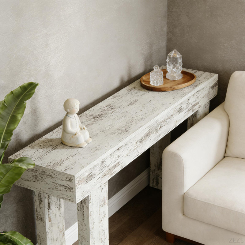 Stable TV Stand,Elegant Console Table,Wooden Side Table