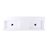 Aquaquattro 55.5'' L Bathroom Sink