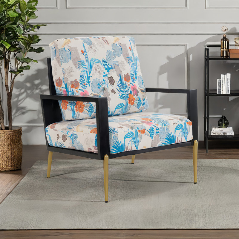 Chaise d'appoint rembourrée