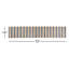 Barclay Dining Striped Table Runnner-1710786639