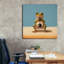  «Gym Frog Goblet Squat» par Lucia Heffernan, art mural sur toile, 37 po x 37 po-176375019