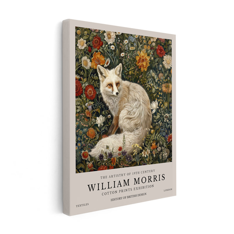 William Morris - Renard blanc, Unframed, Poster, 11"H x 14"W