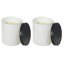 3 Wick White Jar Scented Candle Lavender Mist - Set Of 2-110697383