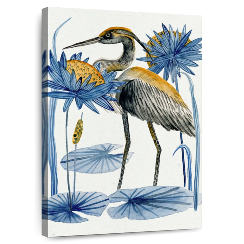 Brampt Heron Pond I, 45" H x 30" W