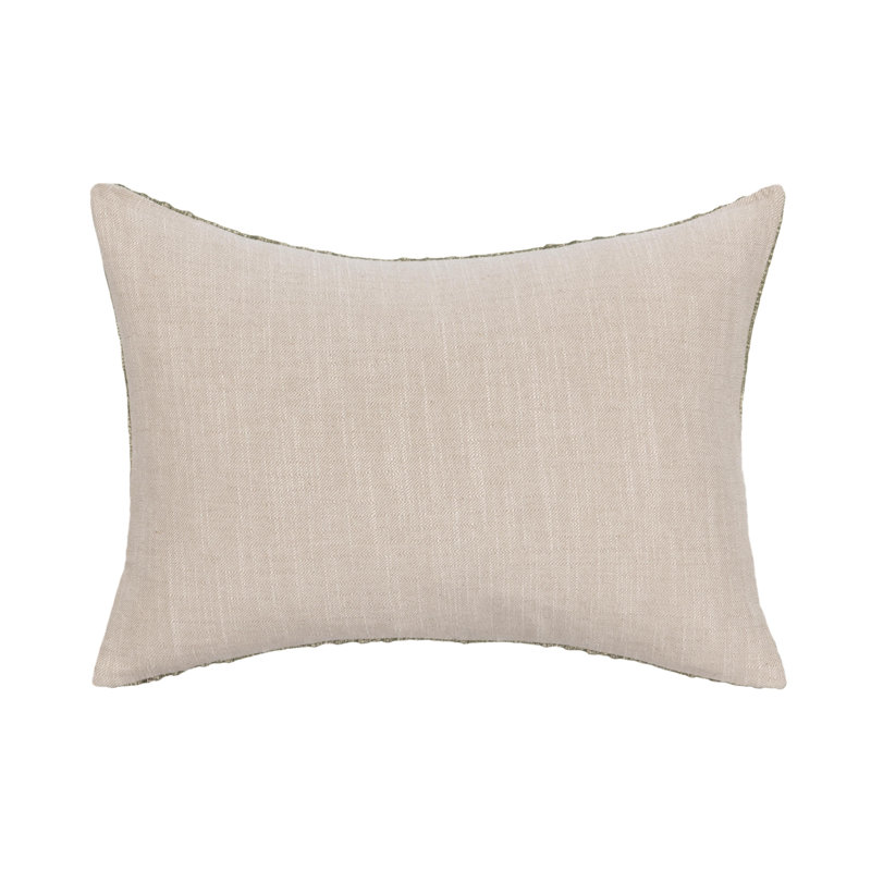 Gratitude Indoor/Outdoor Pillow Cover & Insert, Sage, Rectangle 14"H x 20"W