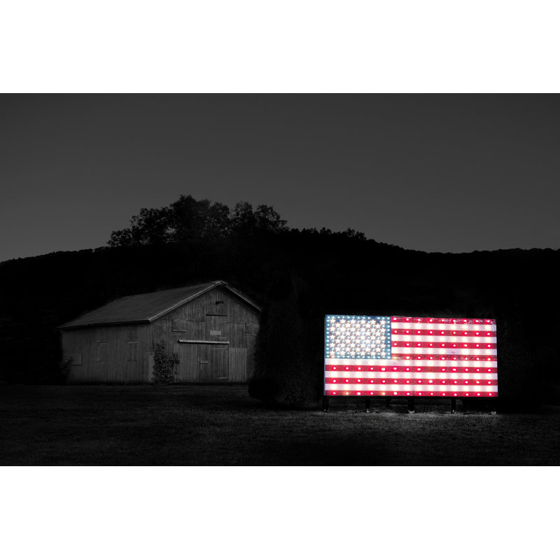 Flags Of Our Farmers VI by James McLoughlin - Wrapped Canvas Print, 30cm H x 46cm W