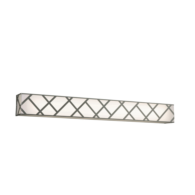 Baldwyn 2 - Light Dimmable LED Bath Bar, Nickel