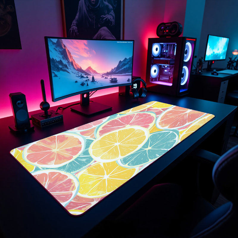 Polyester Desk Pad, 23.6x13.8