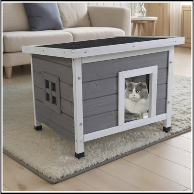 Cage à lapins intérieure et extérieure pour chat et chat