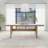 Jeraldy Trestle Wood Dining Set with Upholstered Chairs-99207272-105831548