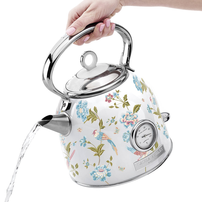 VQ Laura Ashley 1.7L Dome Kettle, White