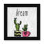 «Cacti A», art encadré-47835032-47835037