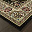 Tapis noir / ivoire Greenwich-25804500