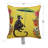 Maharaja Monkey Left Side Throw Pillow-122094835