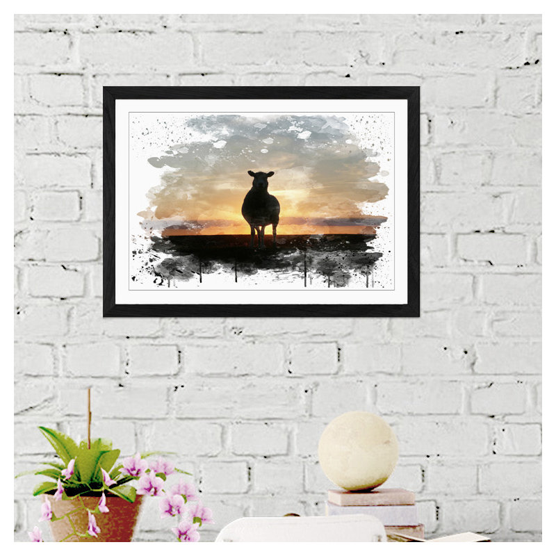 Print, Framed Picture, 45cm H x 62cm W