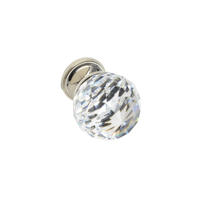 Poignée ronde 1 1/8 de diamètre Brilliance, Nickel poli