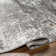 Matteo Abstract Gray Area Rug