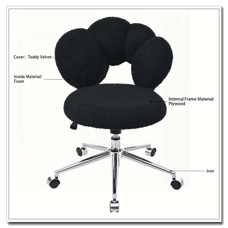 Chaise, Noir