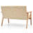 Mervela 43'' Upholstered Loveseat-1137369078