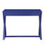 Bureau d'écriture 1 tiroir Twilight Blue avec base en forme de X