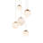 Pisces - Light LED Cluster Pendant-98658287-100647444-100647445