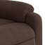 Fauteuil inclinable de massage avec massage par vibration à 6 points, chaise berçante ajustable en microfibre-1173209130