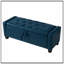 Banc rembourré capitonné avec rangement-131456895