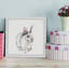 «Mokane Fluffy Little Bunny», reproduction encadrée-457624762
