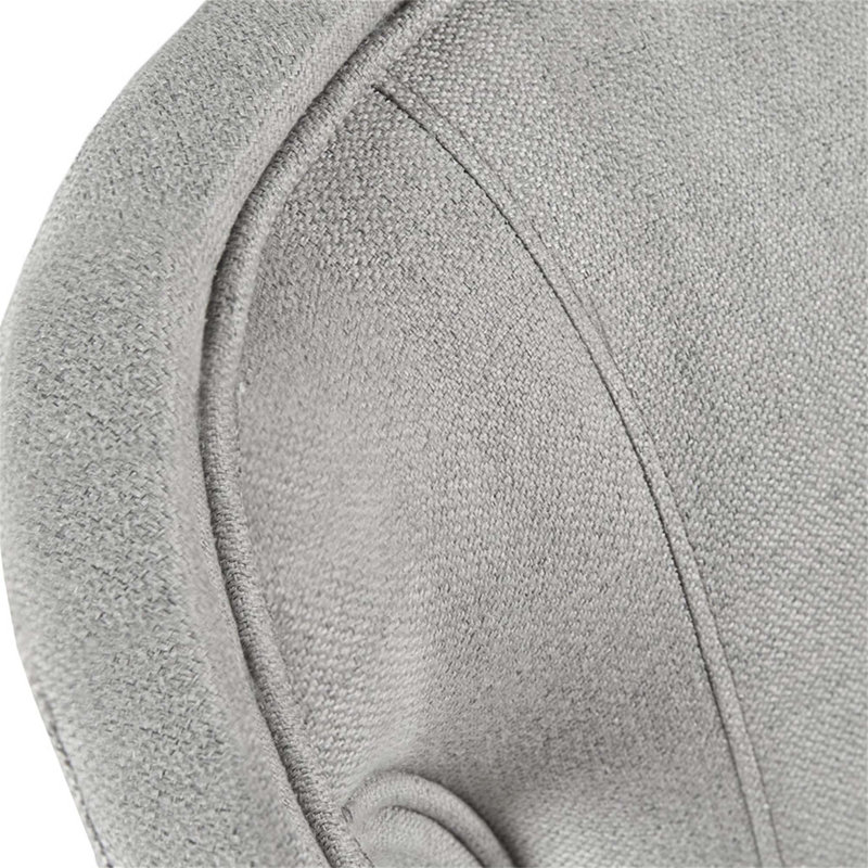 Tabouret de comptoir avec siège pivotant, Gris clair