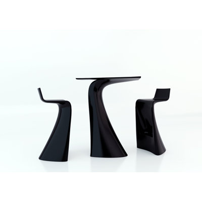 Wing 28.25" Patio Bar Stool
