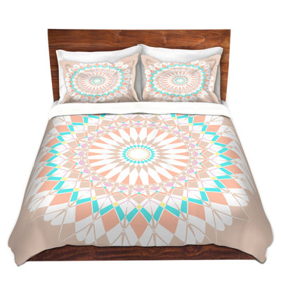 Polyester Geometric Shapes Duvet Cover