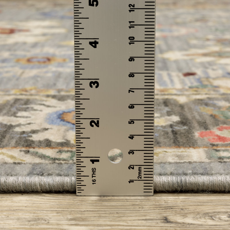 Macqueen Performance Oriental Rug, Rectangle 7'10" x 10'10"