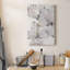 Fleurs de vent doux I - peinture sur toile tendue-625621308
