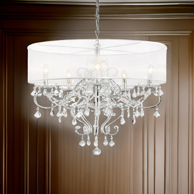 Lustre tambour simple à DEL Emilis