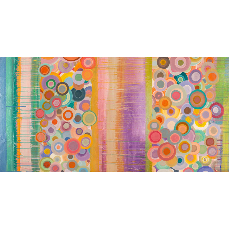 Pop Spring by Italo Corrado - Wrapped Canvas Print, 35cm H x 70cm W x 4cm D