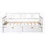 Twin Size Daybed Wood Bed With Two Drawers