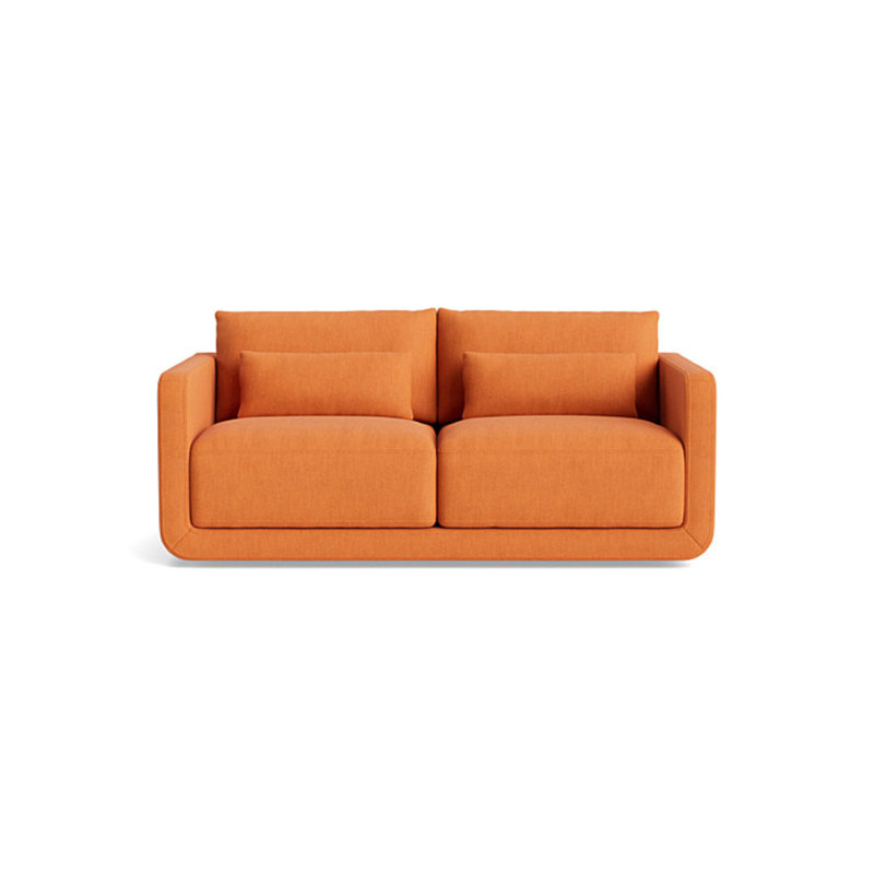 Eva Loveseat (70"), Performance Weave - Carrot