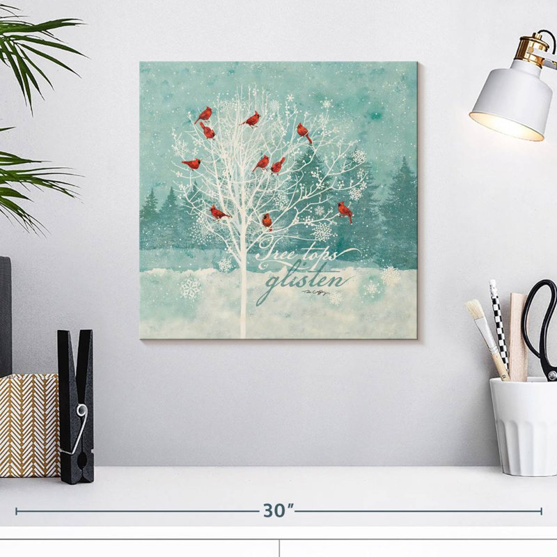 Scène de neige Crowle Nature I, H 16 po x l 16 po