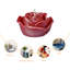 Bougie flottante rose non parfumée-7428878-10499522