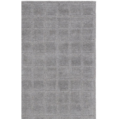 Liliany Hand Tufted Wool Pile Geometric Rug