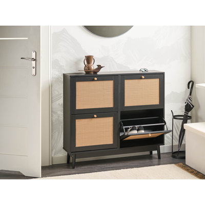16 Pair Shoe Storage Cabinet