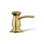 Transitional Design Refillable Soap Dispenser, Lotion Dispenser for Bathroom or Kitchen