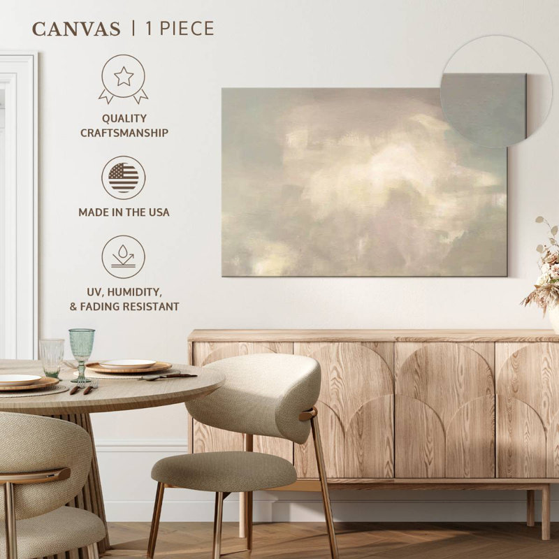 Avery Ashore Clouds Neutral, 34" H x 51" W