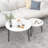 27.56'' Round Nesting Coffee Table Set Of 2-1145825723