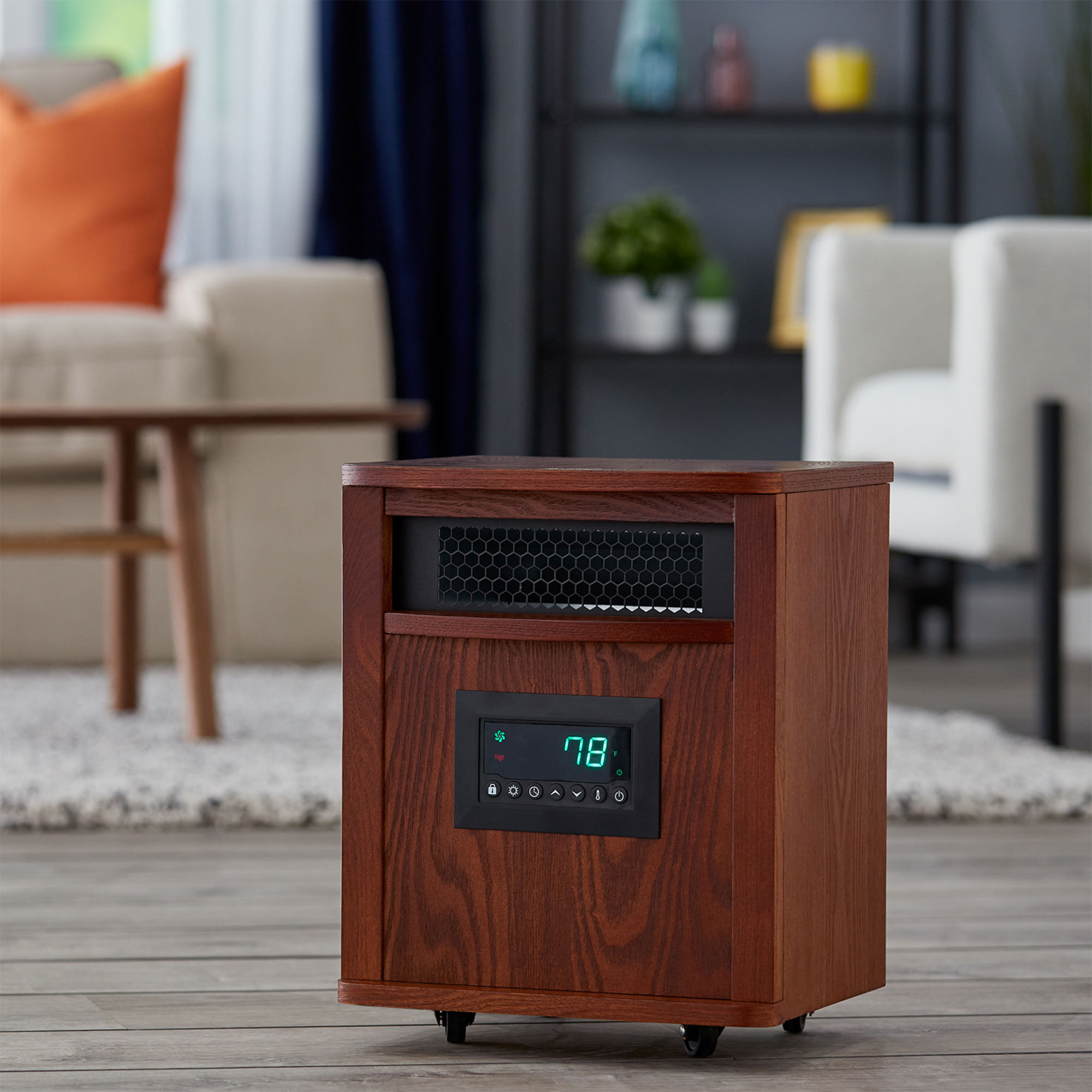 Lifesmart Space Heater Lifesmart 1500W Portable Electric Infrared
