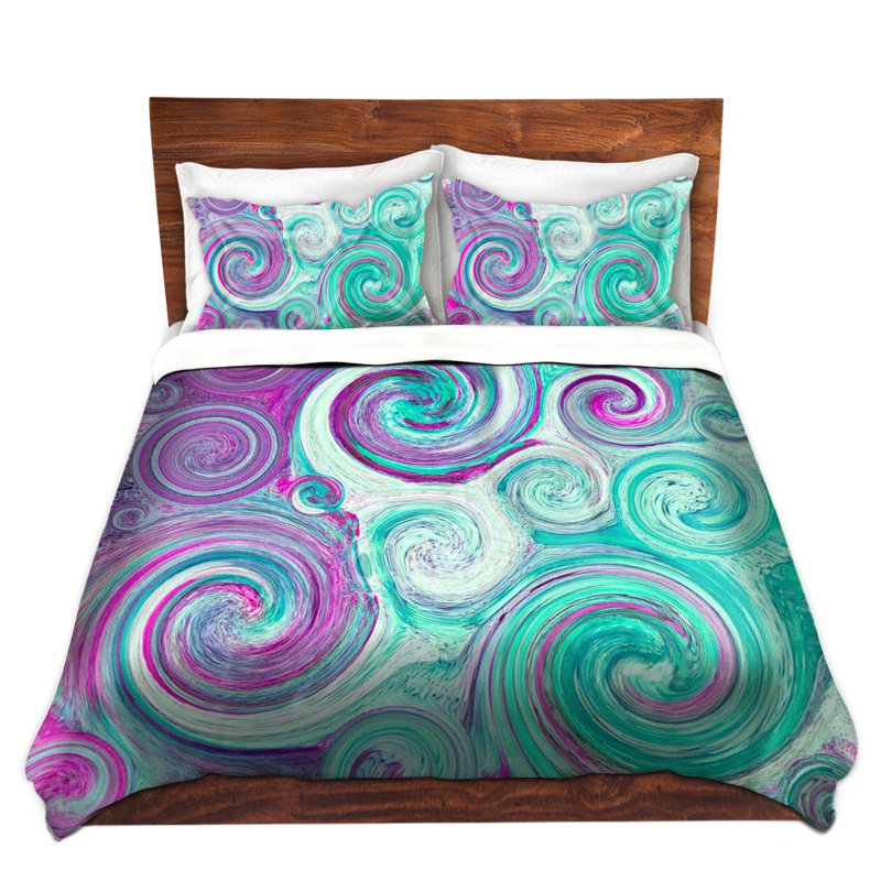 Ensemble de housse de couette flow, 1 housse de couette grand + 2 taies standards