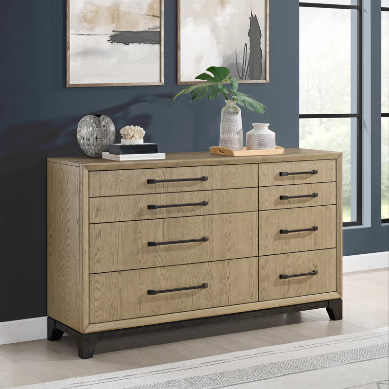 Commode 8 tiroirs Rikiah